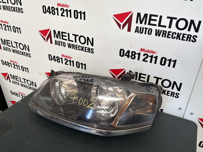 May 2009 to Apr 2011- Ford Territory SY MkII TX- Left Headlight- Black Insert Type