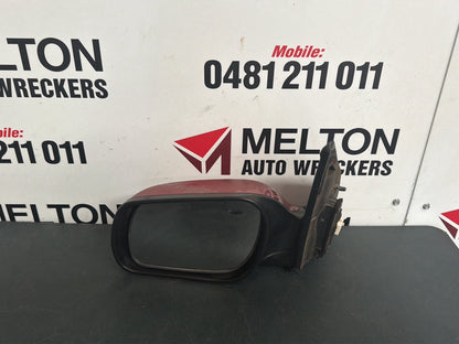 Oct 2003 to Apr 2009- Mazda Mazda3 BK Sedan Hatchback- Left Door Mirror- Power Adjust, 3 Pin, Non Mps