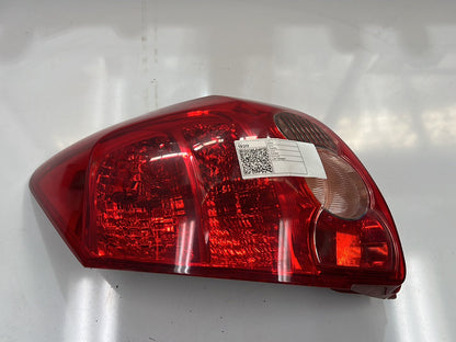 Mar 2007 to Oct 2009- Toyota Corolla ZRE152R Hatchback- Left Taillight- Lens# 12509