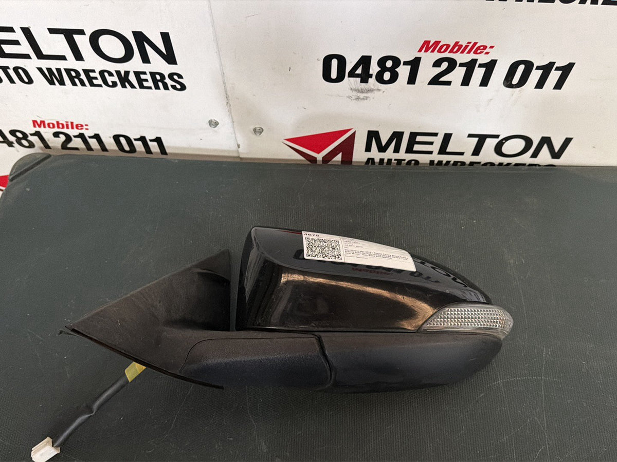 Nov 2011 to Mar 2015 - Toyota Camry Altise Atara R Atara S Atara SX Hybrid H RZ ASV50 AVV50 - Left Door Mirror - Non-Blind Spot Monitor