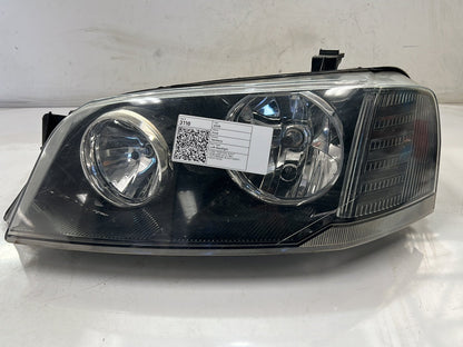 May 2004 to Apr 2009- Ford Territory SX SY MKI TX SR- Left Headlight- Turbo, Black Insert