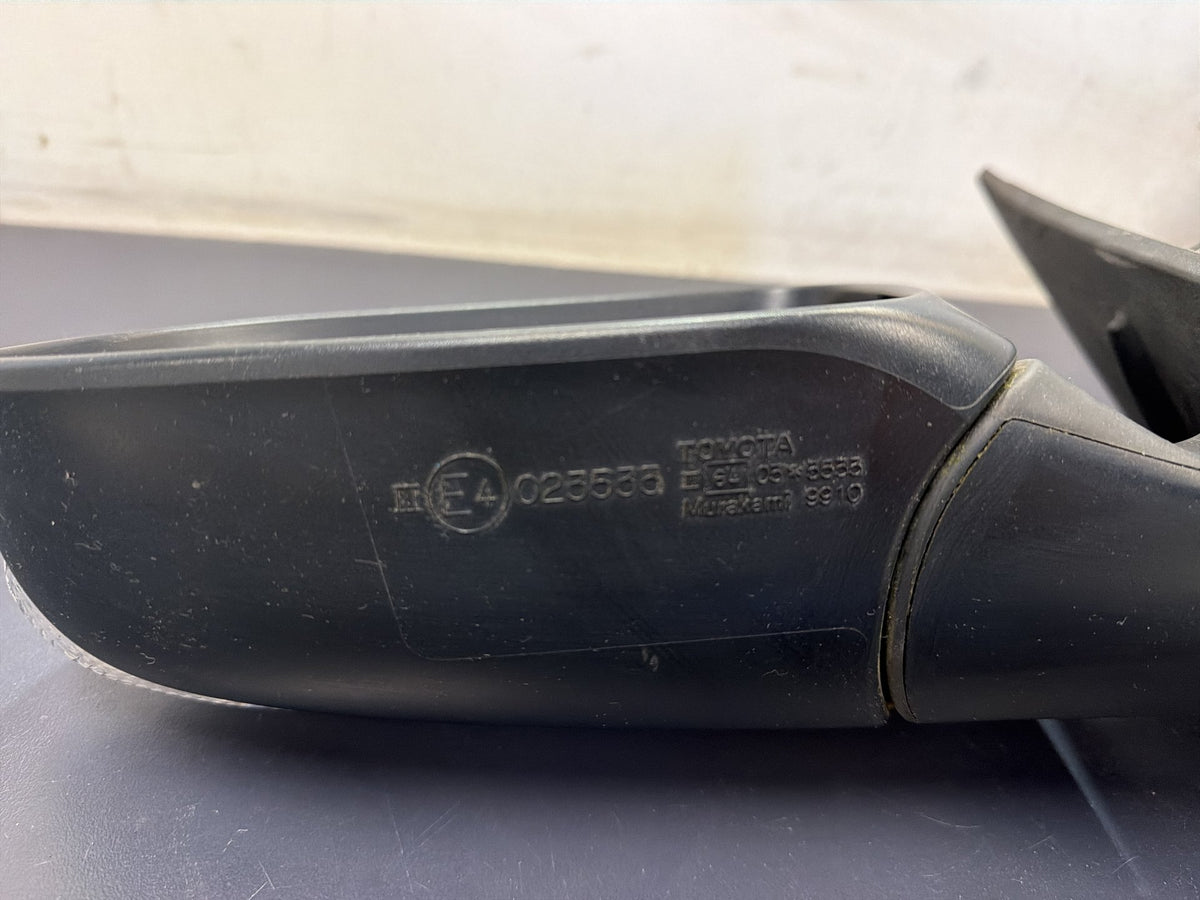 Aug 2012 to Jun 2018 - Toyota Corolla ZRE182R ZWE186R Hatchback - Left Door Mirror - Manual Fold