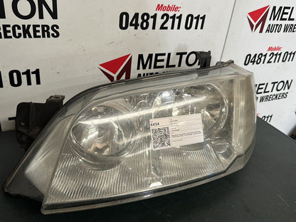 May 2004 to Apr 2009 - Ford Territory SX SY MkI TS Ghia Ghia Turbo - Left Headlight - Chrome Insert