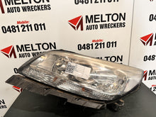 Apr 2013 to Dec 2017- Holden Malibu V300- Left Headlight