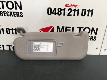 Mar 2012 to Feb 2017- Hyundai i30 GD- Left Sun Visor
