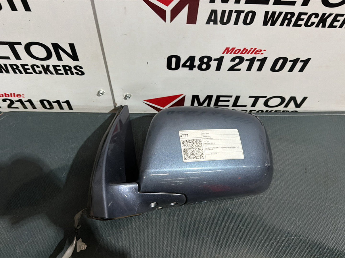 Jan 2001 to Apr 2007 - Toyota Kluger MCU28R - Left Door Mirror
