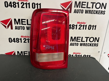 Oct 2010 to Sep 2022- Volkswagen Amarok 2H- Left Taillight- Body Mounted, Non Tinted Type