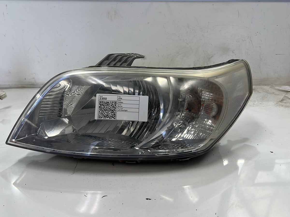 2006 Holden Barina - Left Headlight