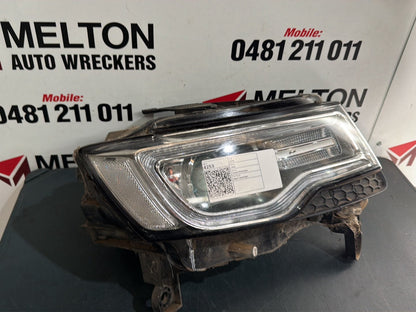 Apr 2013 to Sep 2016- Jeep Grand Cherokee WK Laredo Limited Overland Summit- Right Headlight- Xenon, Non Afs Type (Lm2)