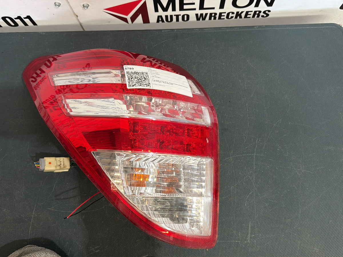 Aug 2008 to Nov 2012 - Toyota RAV4 ACA33 ACA38 - Left Taillight - Body Mounted