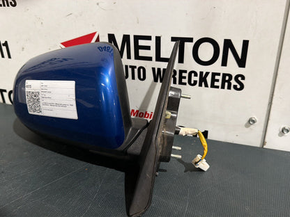 Jul 2007 to Jun 2014- Mitsubishi Lancer CJ- Right Door Mirror- Manual Fold, Non-Indicator