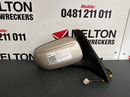 Sep 1998 to Dec 2003- Mazda 323 BJ Sedan Hatchback- Right Door Mirror- Power Adjust