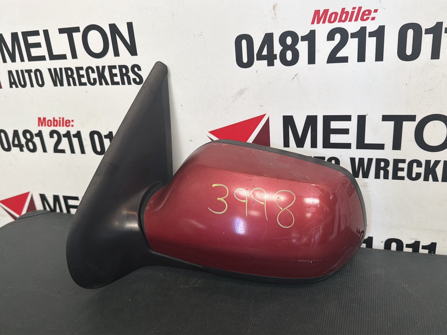 Oct 2003 to Apr 2009- Mazda Mazda3 BK Sedan Hatchback- Left Door Mirror- Power Adjust, 3 Pin, Non Mps