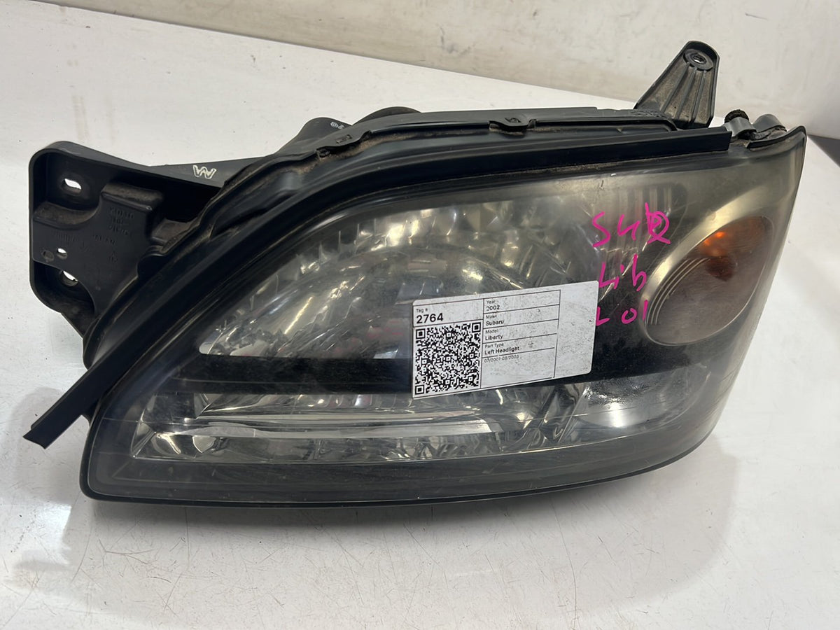 2001-2003 Subaru Liberty Left Headlight