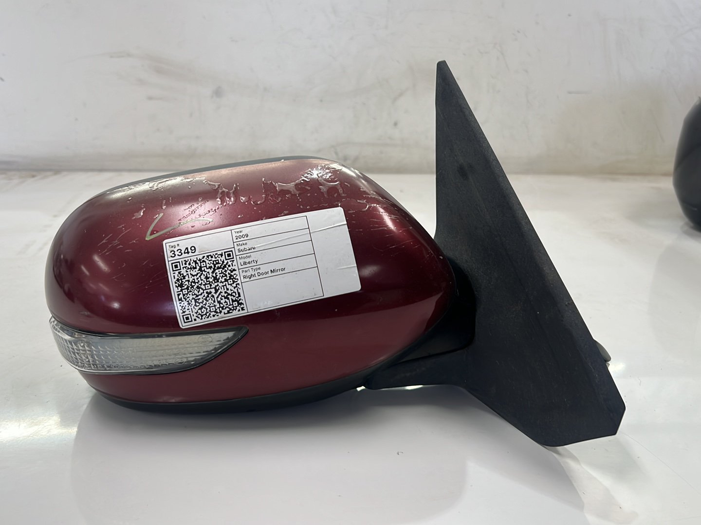 Jun 2006 to Aug 2009- Subaru Liberty 4th Generation- Right Door Mirror- 5 Wire Type