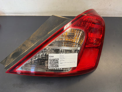 Jun 2012 to Jul 2014 - Nissan Almera N17 - Right Taillight