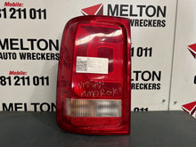 Oct 2010 to Sep 2022- Volkswagen Amarok 2H- Left Taillight- Body Mounted, Non Tinted Type