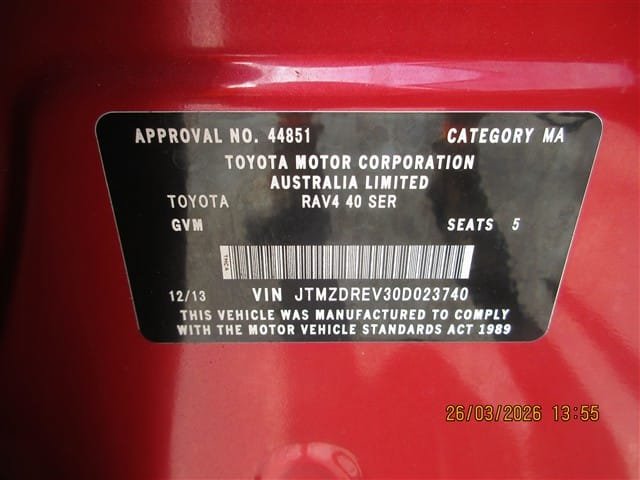 2013 Toyota RAV4 GX