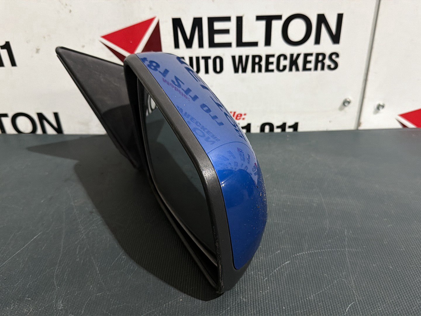 Jul 2007 to Jun 2014- Mitsubishi Lancer CJ- Right Door Mirror- Manual Fold, Non-Indicator
