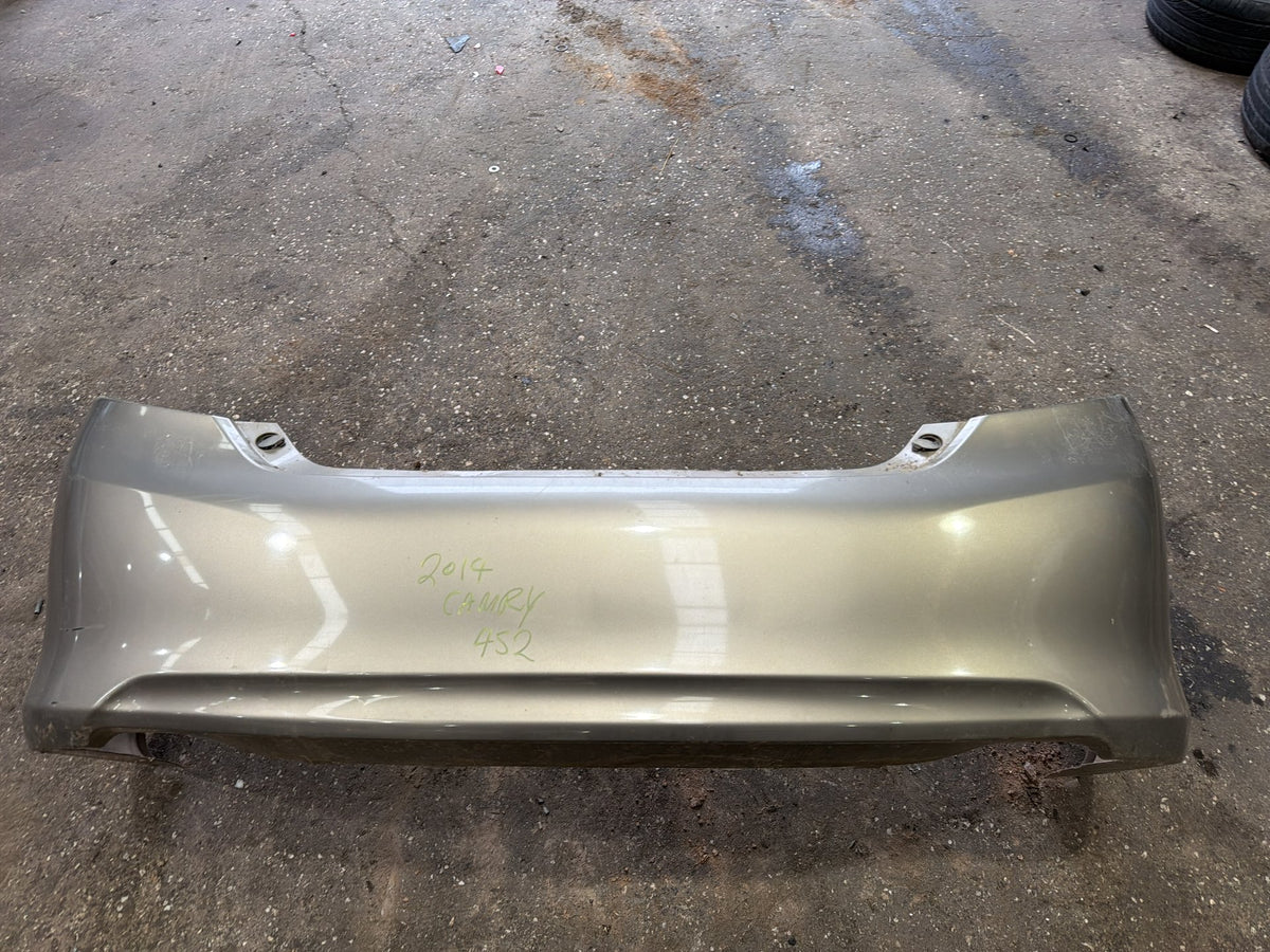 Nov 2011 to Mar 2015 - Toyota Camry Altise Atara R Atara S ASV50 - Rear Bumper Cover - Non Park Sensors Type