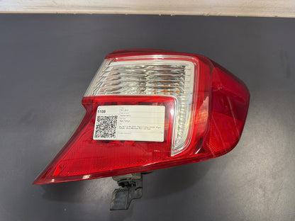 Nov 2011 to Mar 2015 - Toyota Camry ASV50 - Right Taillight - Body Mounted, Non Led Type