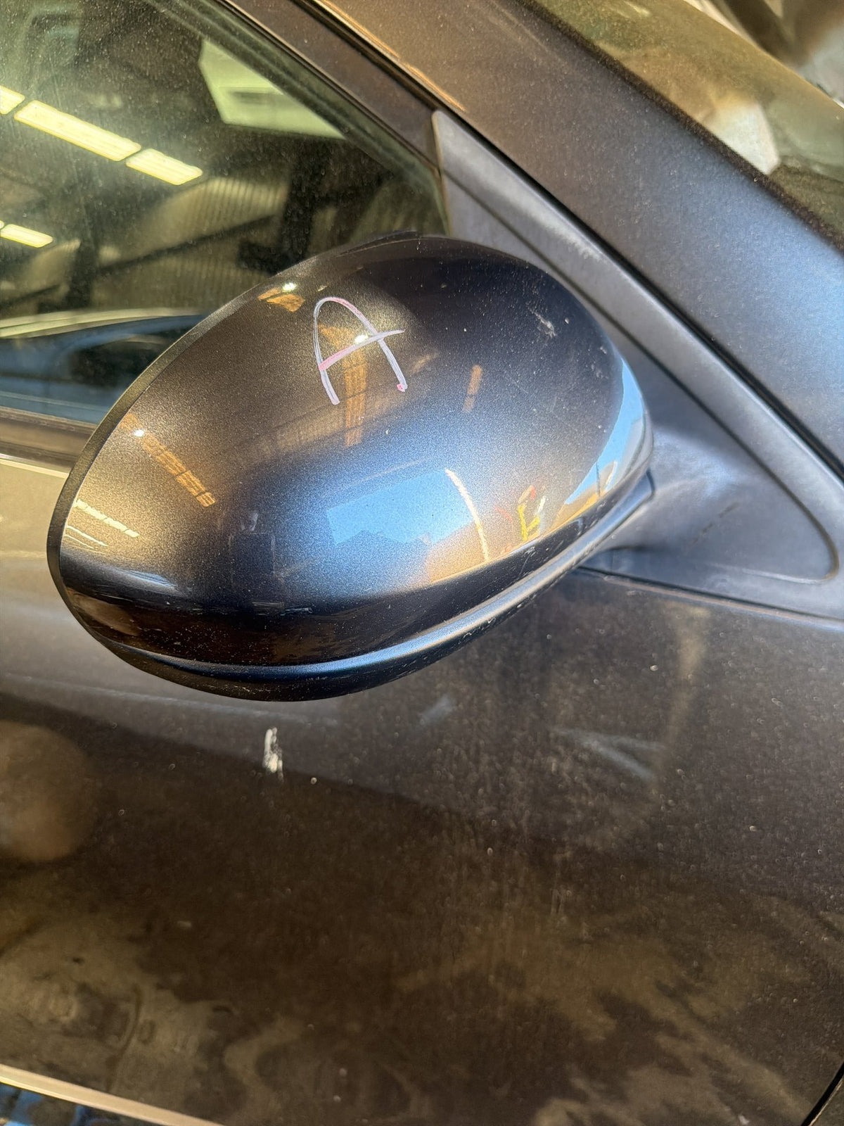 Apr 2009 to Oct 2013 - Mazda Mazda3 BL - Right Door Mirror - Non-Power Fold, Non-Indicator