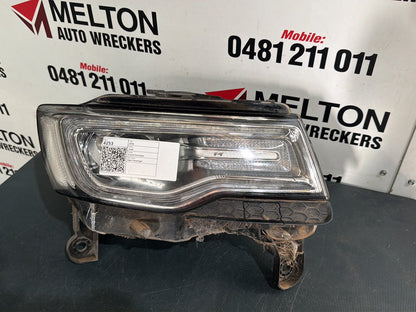 Apr 2013 to Sep 2016- Jeep Grand Cherokee WK Laredo Limited Overland Summit- Right Headlight- Xenon, Non Afs Type (Lm2)