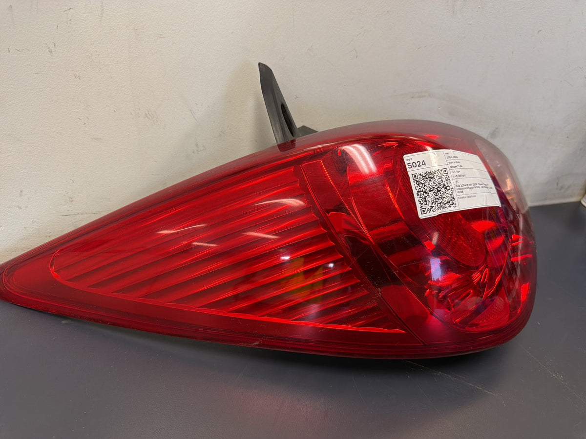 2004-2009 Nissan Tiida C12 Hatchback Left Taillight