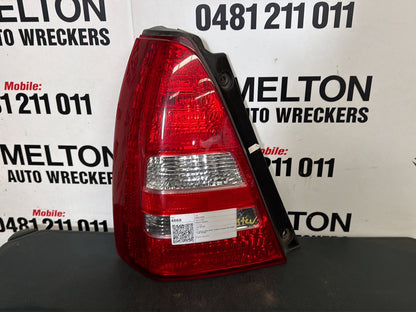 Jul 2002 to May 2005 - Subaru Forester VIN JF2SG - Left Taillight