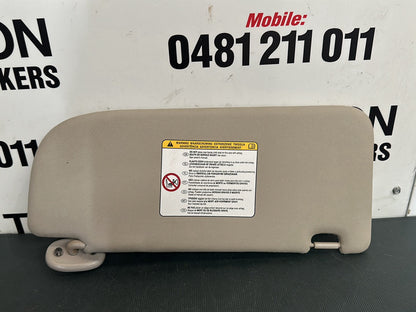 2019 Isuzu D-Max RC- Left Sun Visor