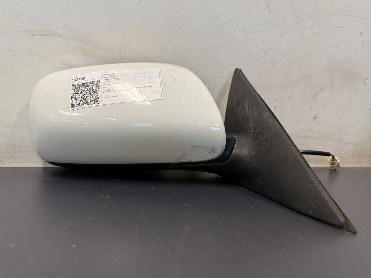 Jun 2006 to Nov 2011 - Toyota Camry ACV40 AHV40 - Right Door Mirror