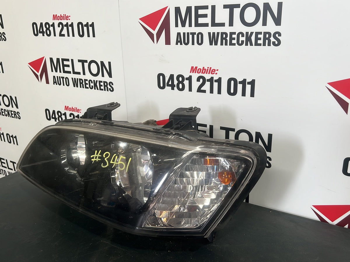 2007 Holden Commodore VE Left Headlight