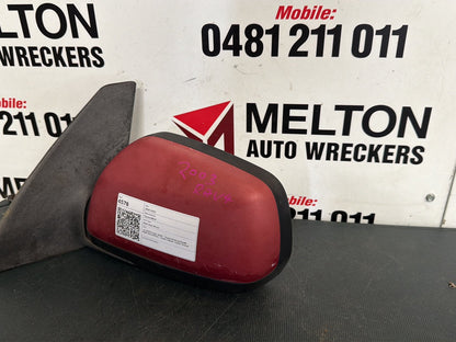 Jul 2000 to Oct 2005- Toyota RAV4 ACA2#R- Right Door Mirror- Power Adjust, Colour Coded