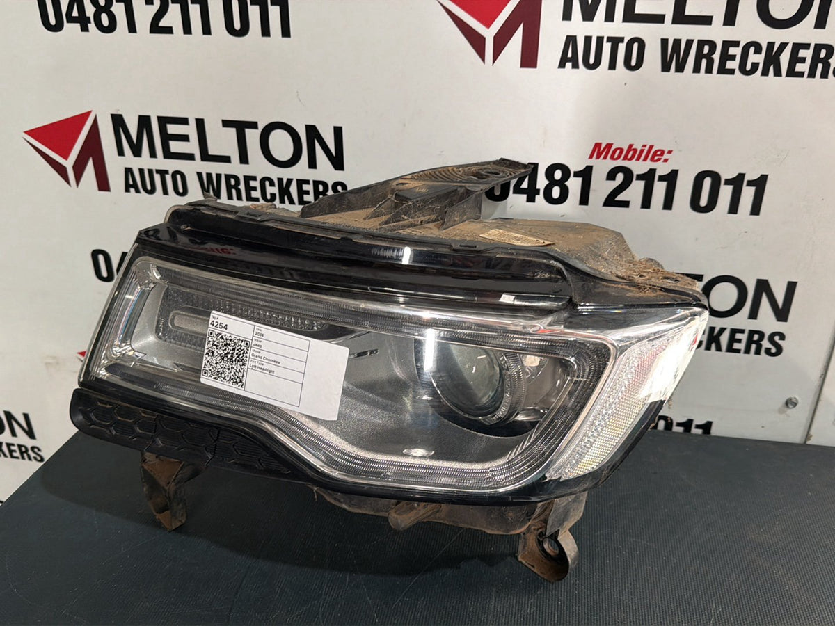 Apr 2013 to Sep 2016- Jeep Grand Cherokee WK Laredo Limited Overland Summit- Left Headlight- Xenon, Non Afs Type (Lm2)