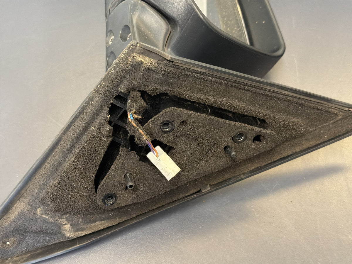 Apr 2009 to Oct 2013 - Mazda Mazda3 BL - Left Door Mirror - Non-Power Fold, Non-Indicator
