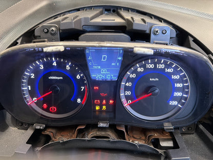May 2011 to Dec 2019- Hyundai Accent RB Petrol Automatic- Instrument Cluster