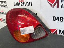 2000 Toyota Corolla - Left Taillight