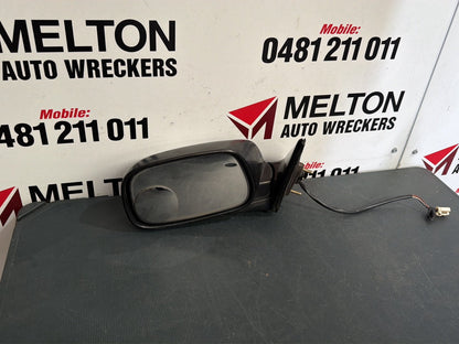 Jul 2000 to Jun 2005- Toyota Avalon MCX10R- Left Door Mirror- Power Adjust Black