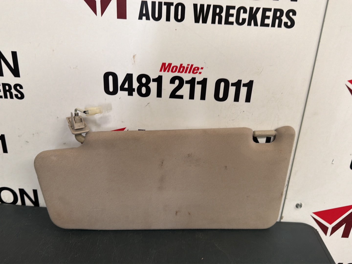 Feb 2002 to May 2009- Nissan Maxima J31- Right Sun Visor- Tan