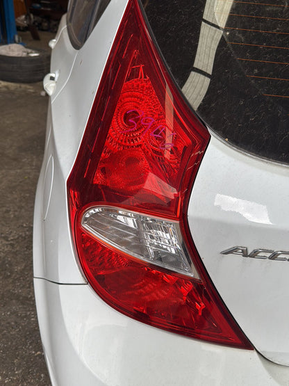 May 2011 to Dec 2019 - Hyundai Accent RB Hatchback - Left Taillight