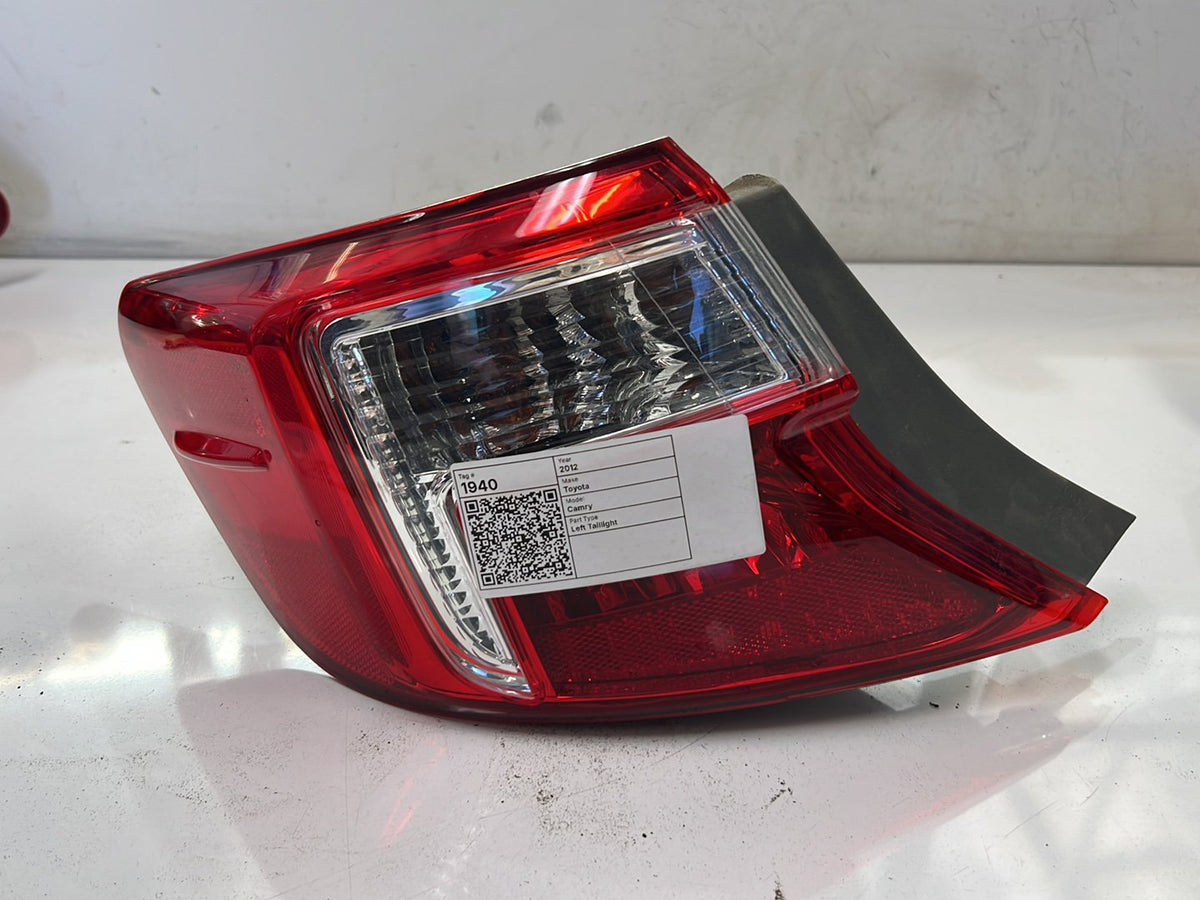 2012 Toyota Camry XV50 - Left Taillight