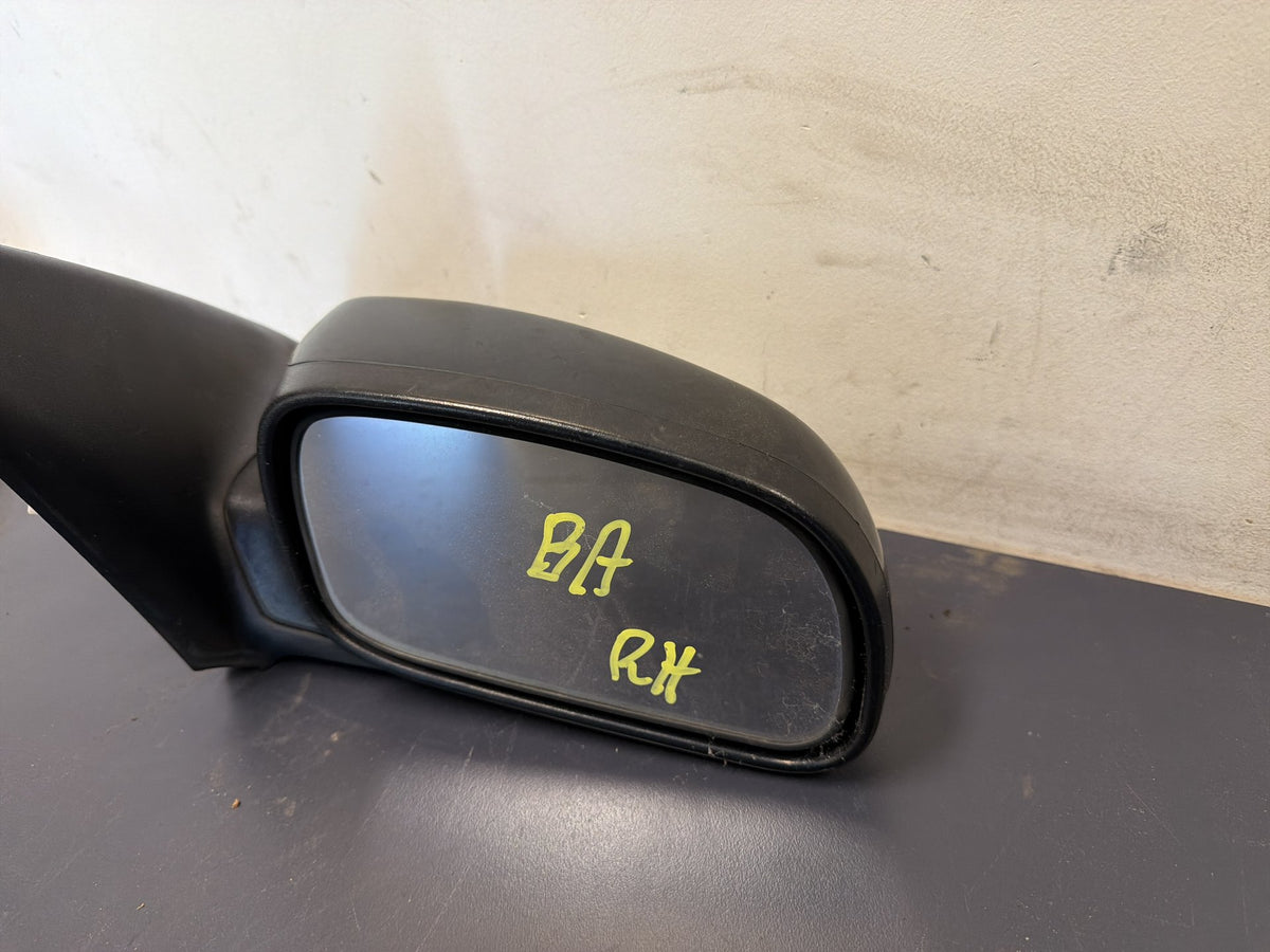 Oct 2002 to Sep 2010 - Ford Falcon BA BF - Right Door Mirror - Power Adjust, Black