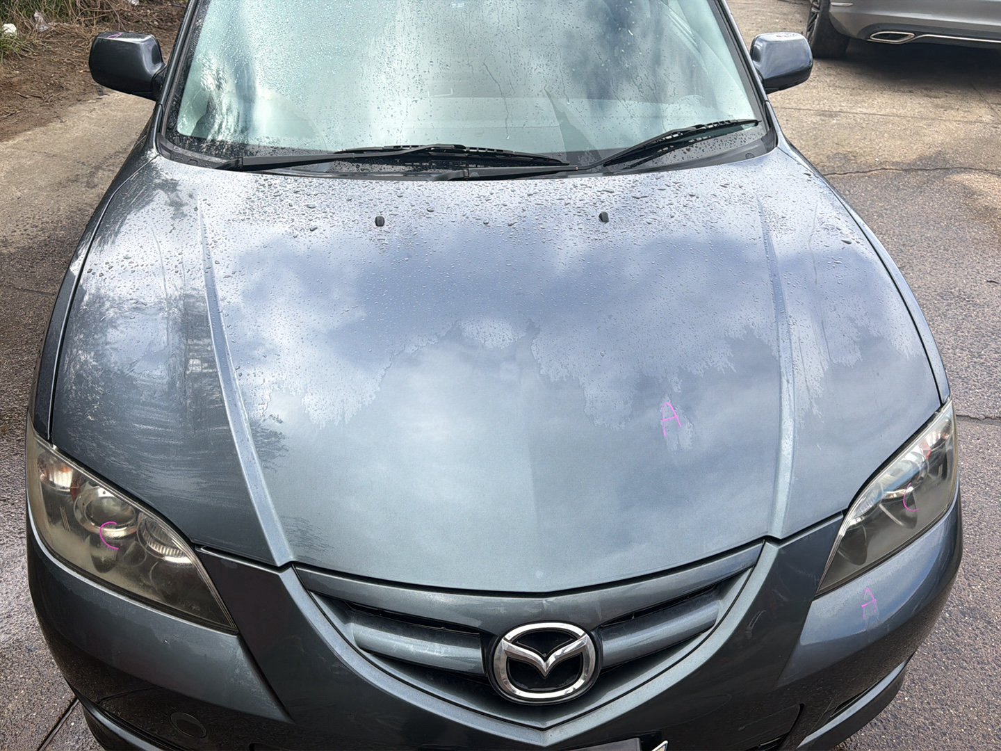 Oct 2003 to Apr 2009 - Mazda Mazda3 BK Sedan - Left Headlight - Non Hid, Manual Adjust Type