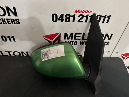 Sep 2007 to Sep 2014- Mazda Mazda2 DE Hatchback Sedan- Right Door Mirror- Non-Indicator, 3 Wire