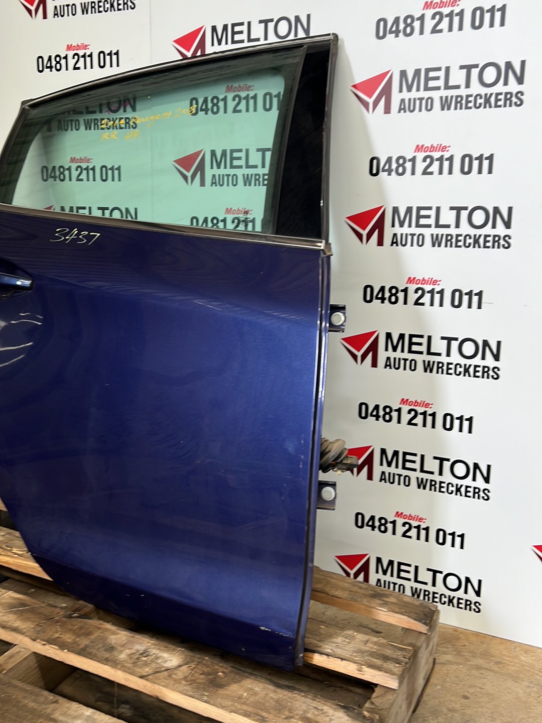 2014 Peugeot 208 Right Rear Door