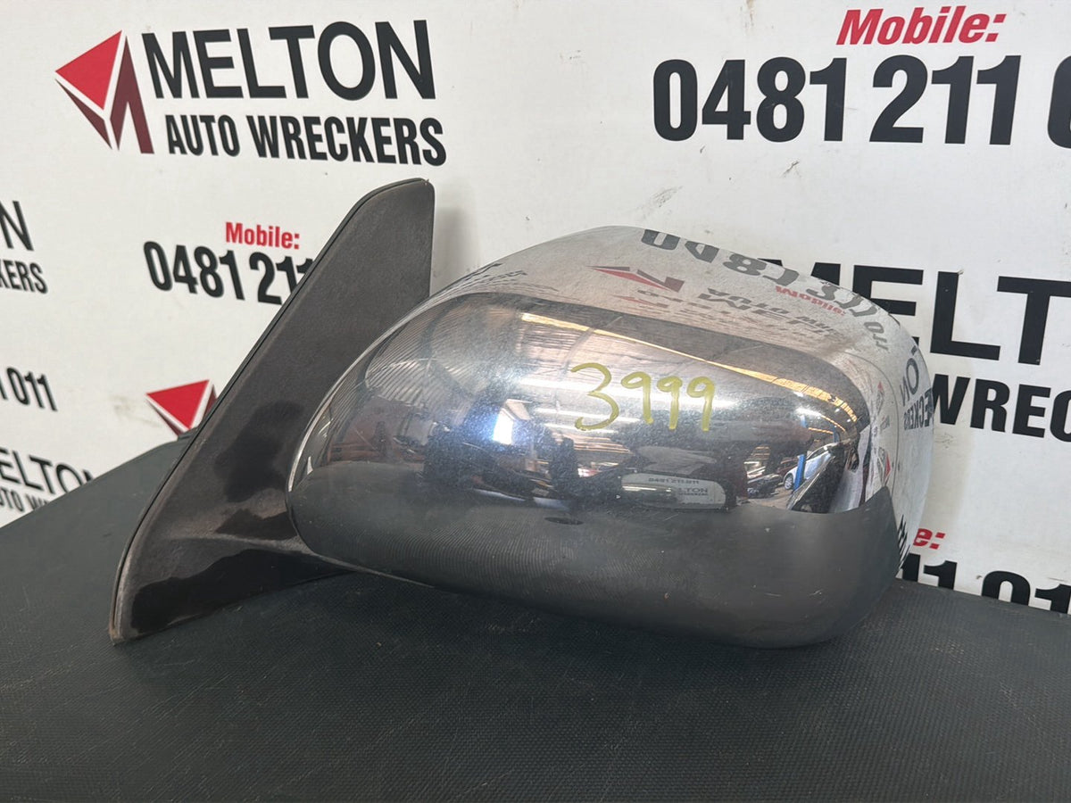 02/2003- 10/2009 Toyota Land Cruiser Prado 120 Series Left Door Mirror Chrome