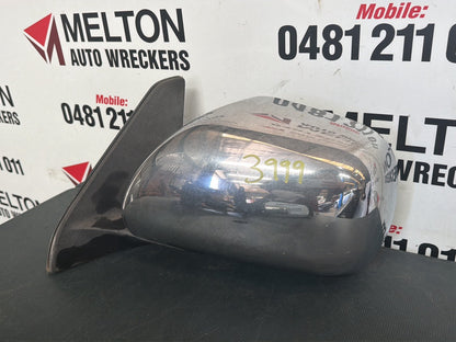 02/2003- 10/2009 Toyota Land Cruiser Prado 120 Series Left Door Mirror Chrome