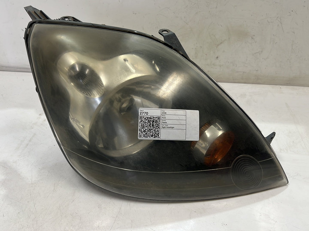 2006-2008 Ford Fiesta Ghia WQ Right Headlight