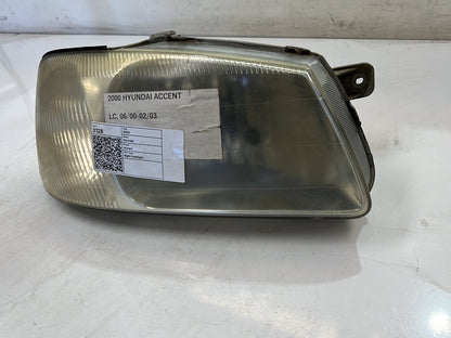 Jun 2000 to Feb 2003 - Hyundai Accent LC - Right Headlight