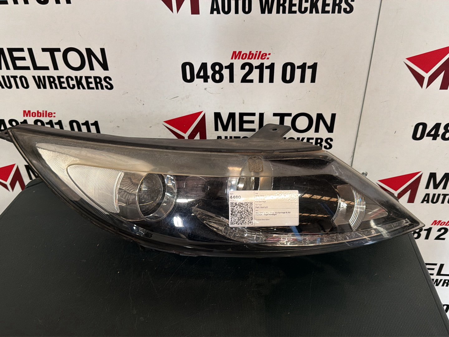 May 2010 to May 2013- Kia Sportage SL SLi Platinum- Right Headlight